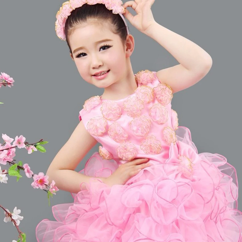 Модное платье с капкейками одежда для маленьких девочек летнее кружевное