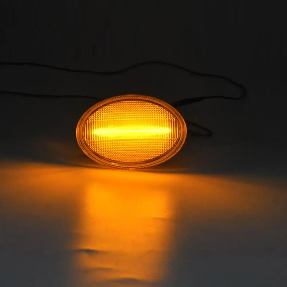 

For Mini Cooper R56 R55 R57 R58 R59 Car Front Amber LED side marker lamp Turn Signal Lights
