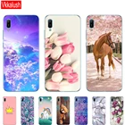 Чехол для Huawei Y6 2019, силиконовый чехол из ТПУ, мягкий чехол для телефона Huawei Y6 2019 дюймов, искусственная кожа, 6 Pro, Y6 Prime, чехол