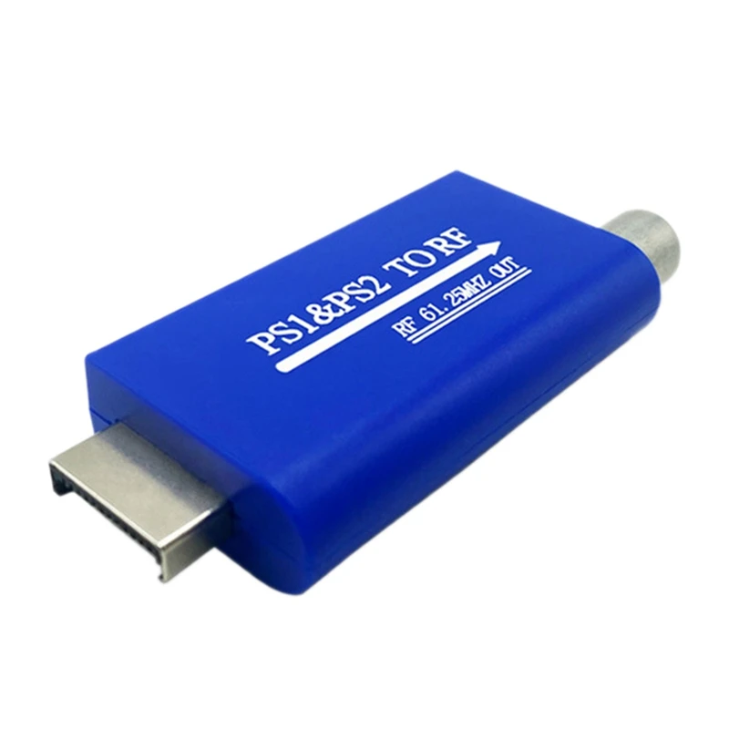 

Signal Converter, Ps1/Ps2 to Rf Cable Old Tv Signal Rf Converter Is Suitable for Dvd/Set-Top Box/Network Box