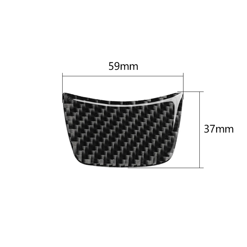 

Carbon fiber car interior decoration, steering wheel logo decoration, Suitable For Audi A3 A4 A6 Q3 Q5 Q7 car stickers,