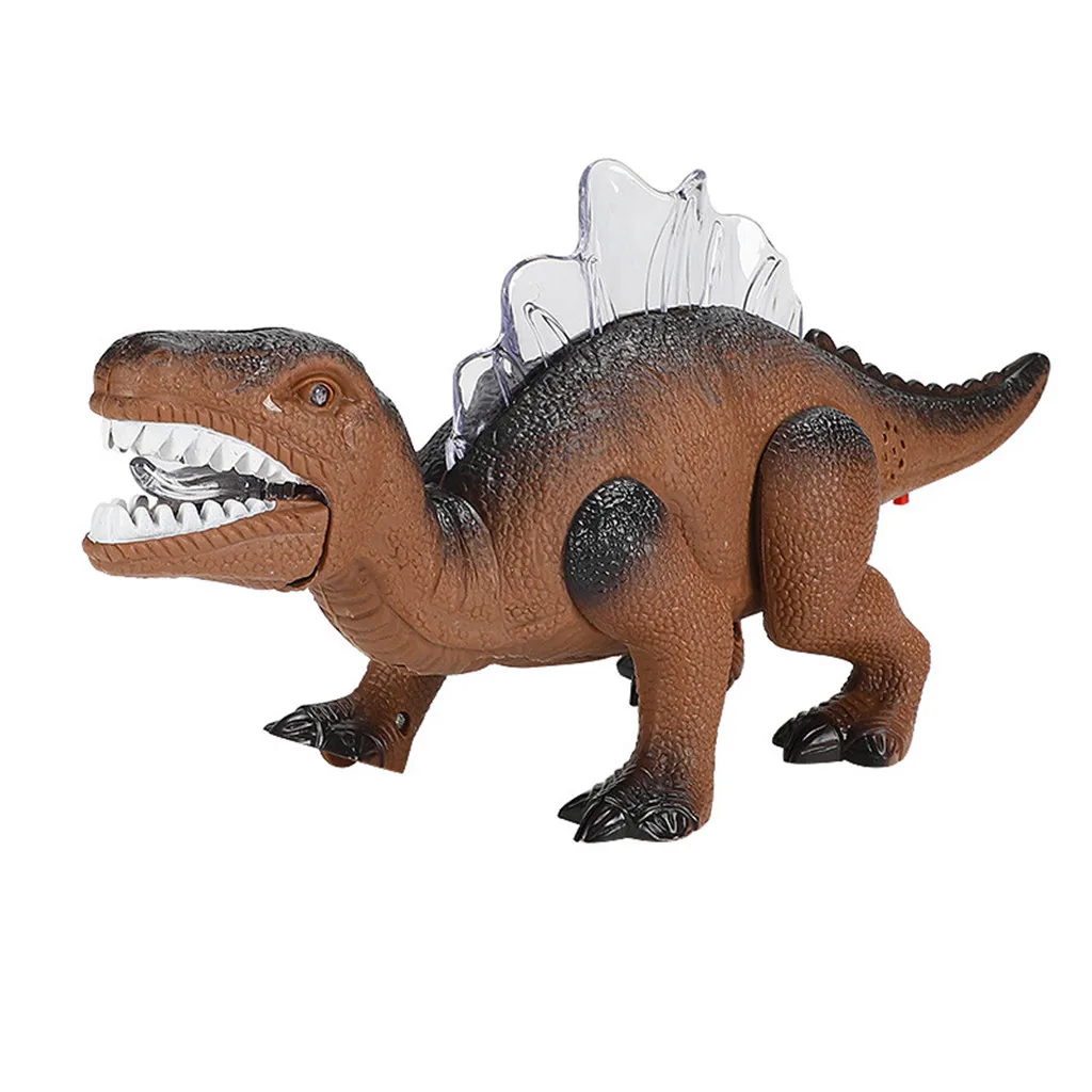 Electronic Roaring Dinosaur Walking Sound Light Interactive Robot Kids Toy Gift Model juguetes kids toys brinquedos игрушки New |