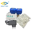 Датчик утечки воды, 2 шт., 12 дюйма (DN15), для дома, ванной комнаты