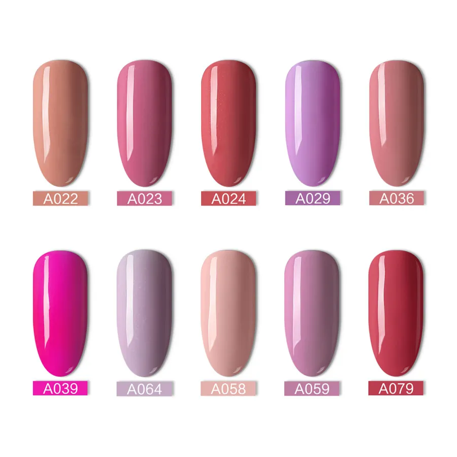 Цветной гель Allnewelook светодиодный Гель лак для ногтей Lot набор УФ полировки