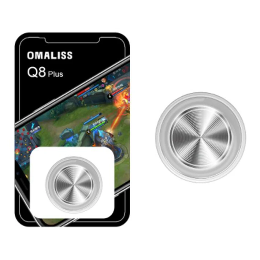 Игровой джойстик Q8Plus металлический кнопочный контроллер для смартфона игровой