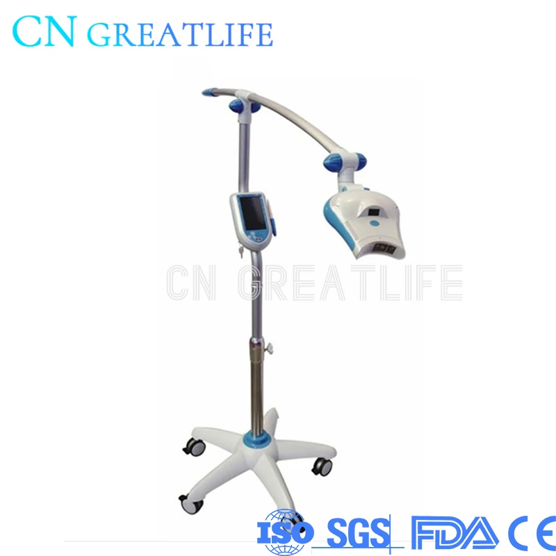 Mobile Portable Dentists Led Light Tooth Bleaching Accelerator System Unit Teeth White Machine Lamp Dental Whitening Professiona |