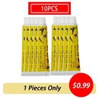 Обезболивающий крем-бальзам, подходит для лечения ревматоидного артрита, боли в суставах, снятия боли в спине, мазь, 10 шт.лот