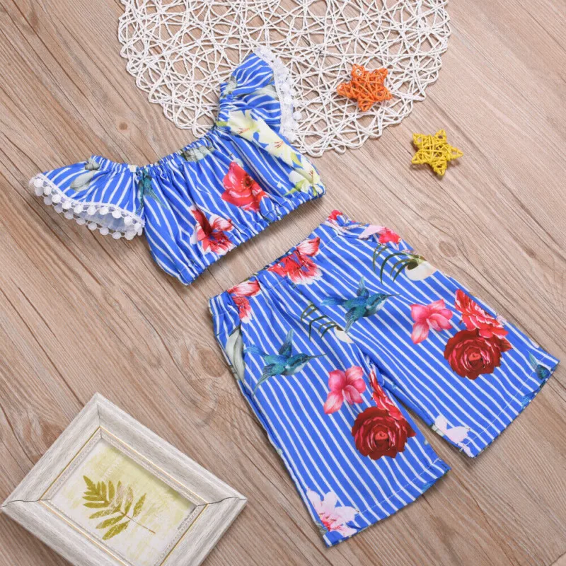 Модные детские нагрудники для новорожденных летняя одежда в полоску девочек