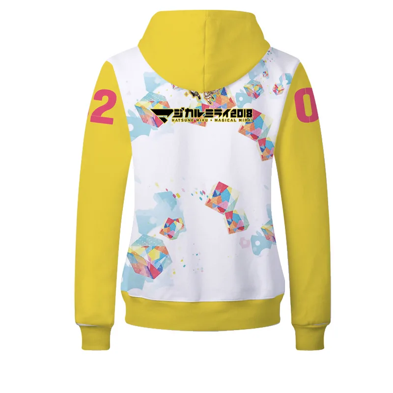 Хацунэ Мику кагамине Рин толстовки детский костюм для косплея девушки школьная