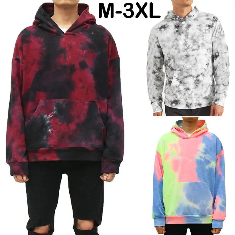 Мужская толстовка с 3D-принтом Модный пуловер капюшоном повседневные спортивные