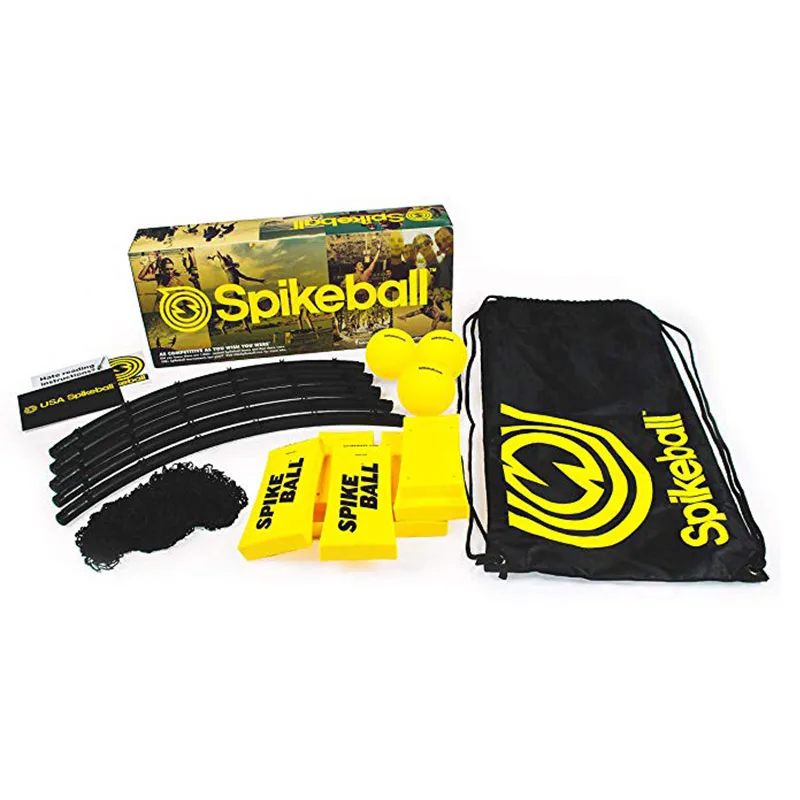spike ball set Спайк Набор для игры в мяч Мини пляжный газон волейбол с 3 шариками Spikeball фитнес оборудование для спорта на открытом воздухе команды - Цвет: spike ball set
