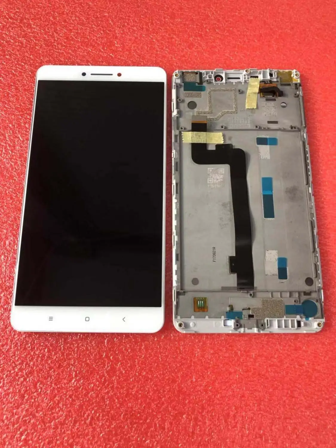 6,44 дюймов для Xiaomi mi MAX mi max ЖК-дисплей+ сенсорная панель дигитайзер с рамкой Белый/Черный ЖК-дисплей