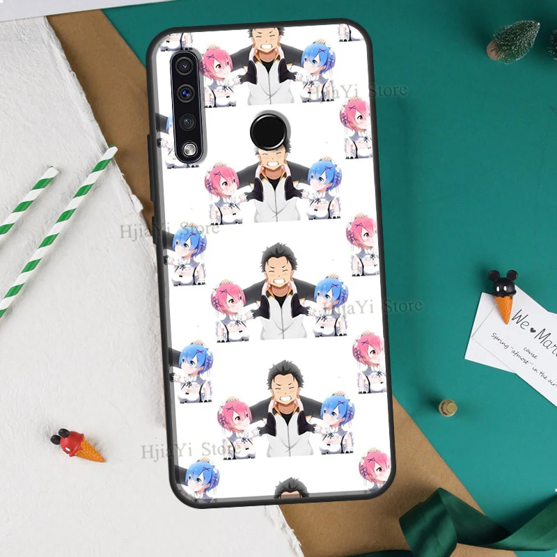 Чехол Natsuki для Subaru Re Zero Huawei Honor 10i 7C 7A 6C 4C Pro 8A 9A 6X 7X 8X 9X 7S 8S 9S 8 9 20 10X 10 Lite | Мобильные