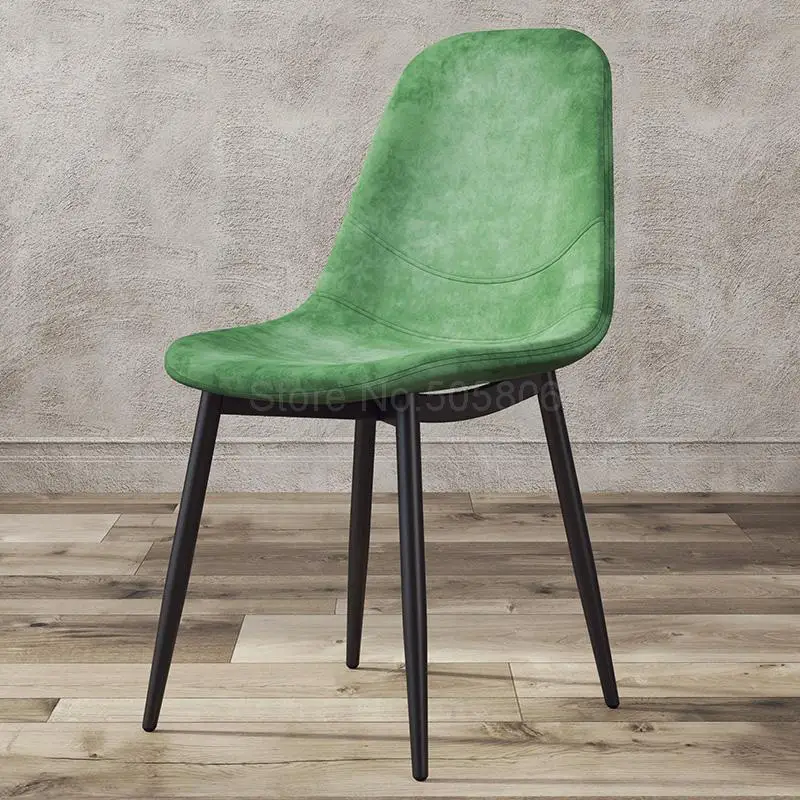 Скандинавский обеденный стул современный минималистичный домашний ресторан