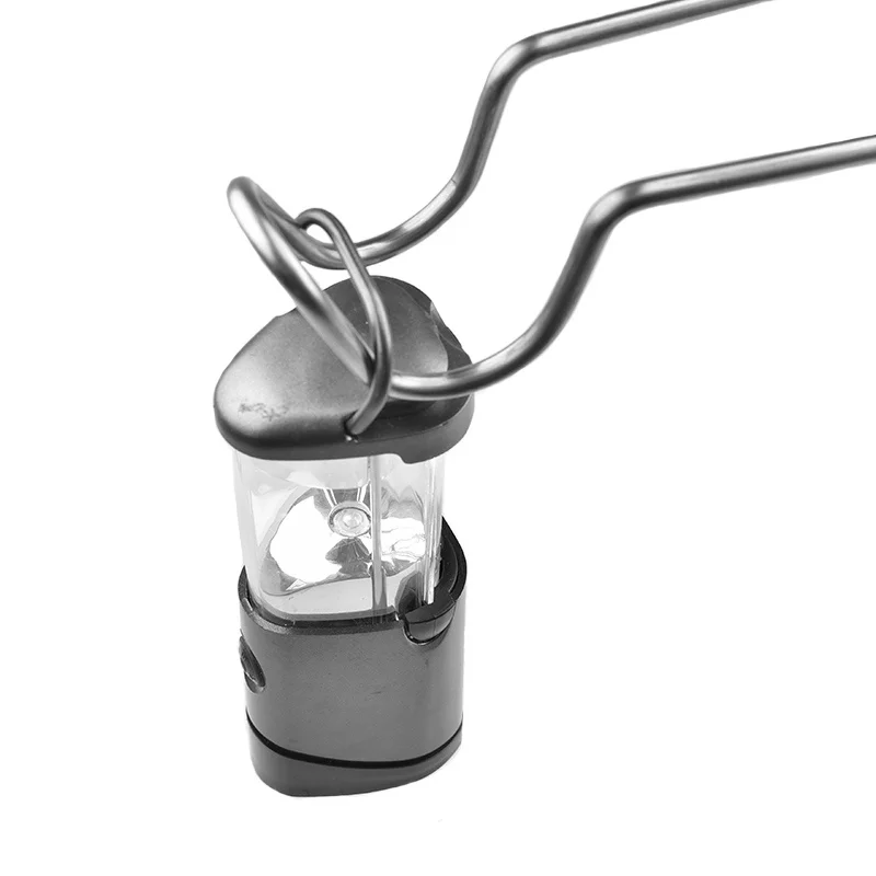 

Multi-functional Camping Holder Portable Lamp Holder Cup Stainless Steel Water Bottle Tent Light Support Outdoor Camping Tools