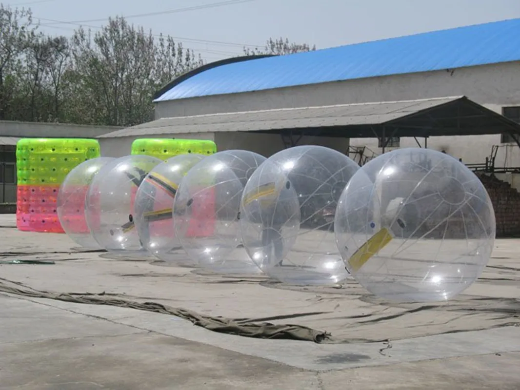 Free Shipping 0.8mm TPU 2m, water walking ball,zorbing water ball,giant ball,zorb balloon,inflatable human hamster zorb ball