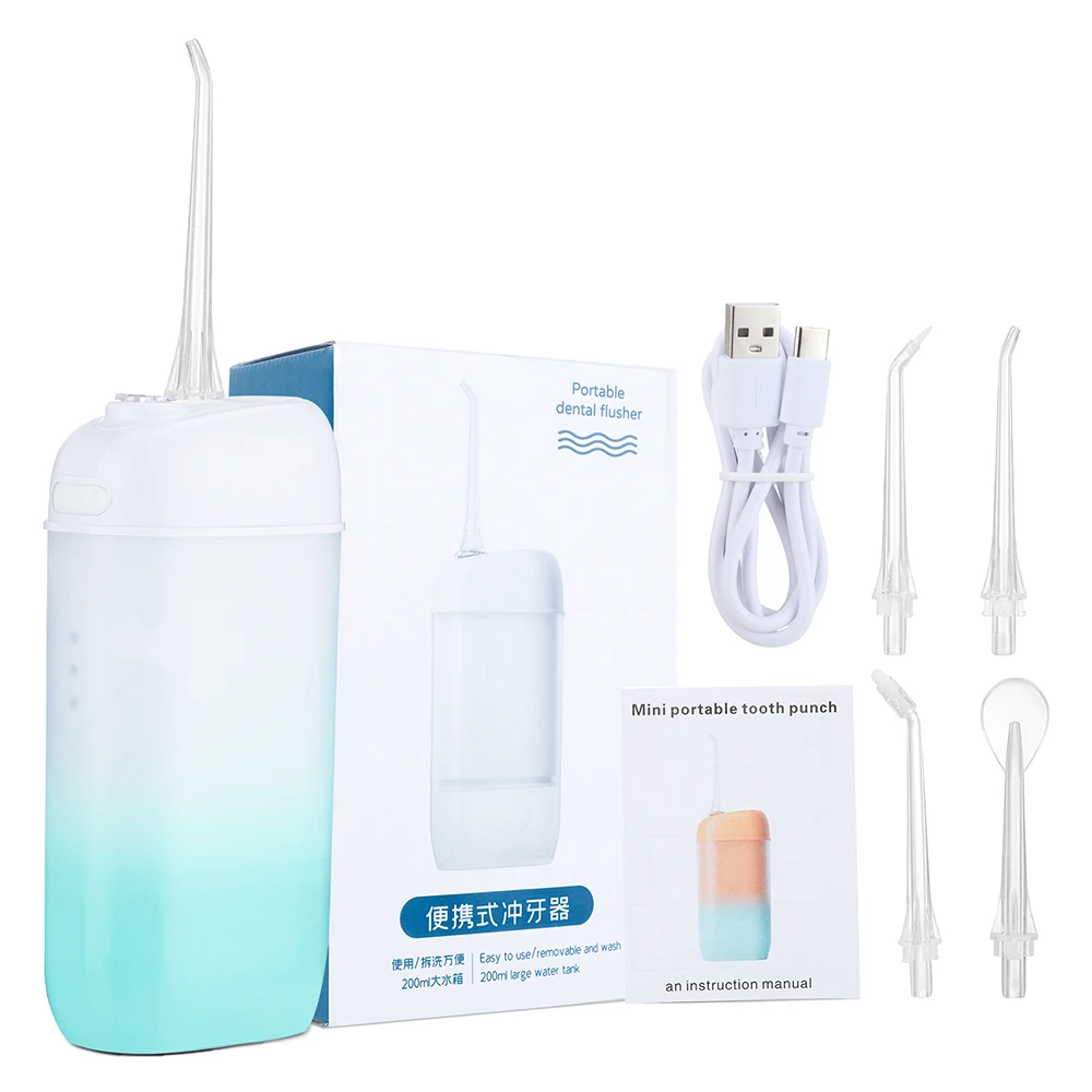 Ирригатор полости рта аккумуляторный 200 мл IPX7 3 режима | Бытовая техника