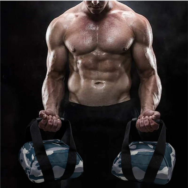 900D Oxford cloth fitness weightlifting sandbag camouflage weightlifting sandbag development training sandbag