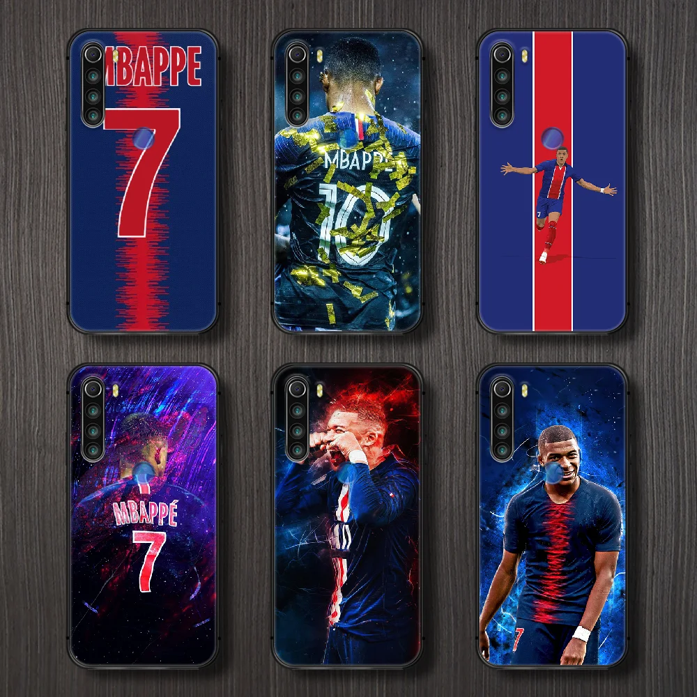 Чехол для телефона Mbappe с изображением футбольных звезд чехлы XIAOMI Redmi 7a 8a S2 K20 NOTE 5 5a