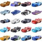 Металлическая игрушка Disney Pixar Молния Маккуин, литье под давлением в масштабе 1:55, модели автомобилей Disney 2, 3, Детские Мультяшные головоломки, игрушки в подарок