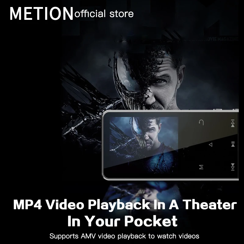 Bluetooth 5.0 Lossless MP3 Player 16GB HiFi Portable Audio Walkman With FM Clock Voice Recorder Music | Электроника