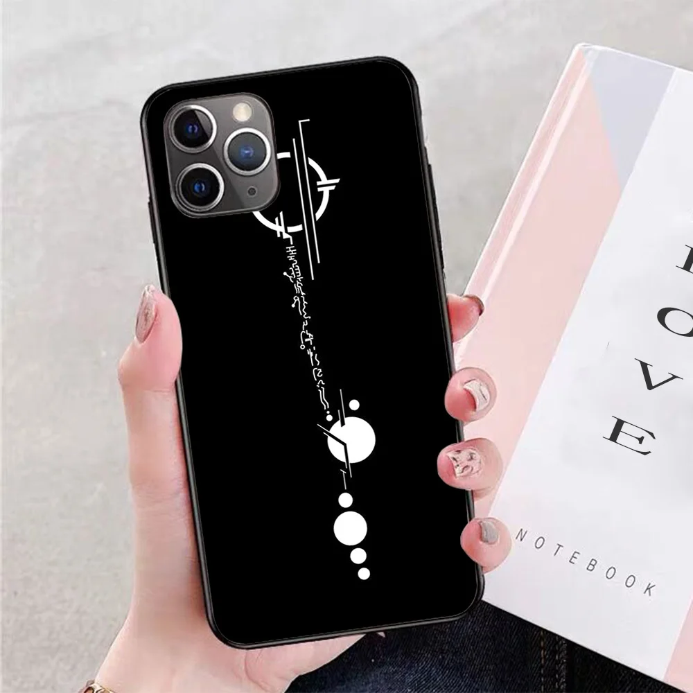 

For iPhone LEXA'S BACK TATTOO Soft TPU Border Apple iPhone Case