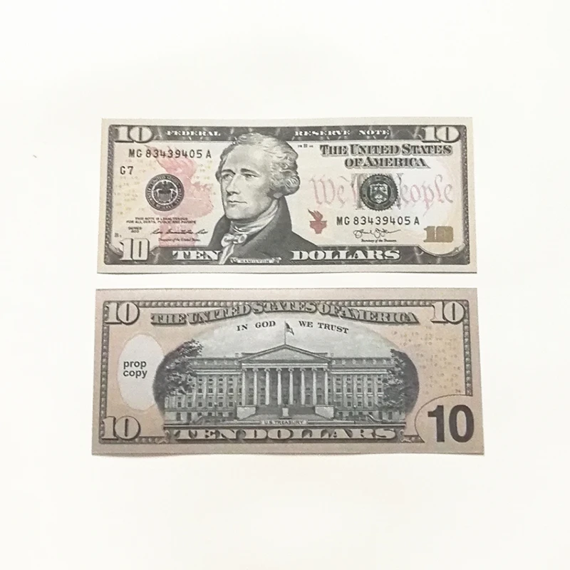 

Movie bills Banknote 10 20 50 Dollar Currency party fake money children gift toy ticket 100US