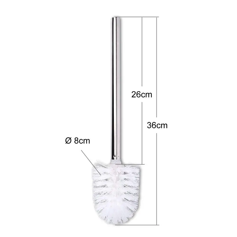 

3 Pack Toilet spare brush brush head white stainless steel toilet brush spare toilet brush toilet brushes