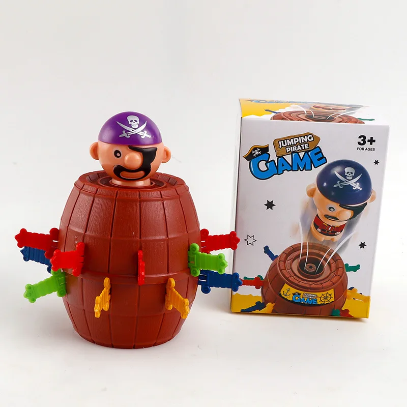 

Новые искусственные игры для тропических игр, ведро для пиратов, дядя, родитель, ребенок, интерактивные настольные игры, случайный цвет
