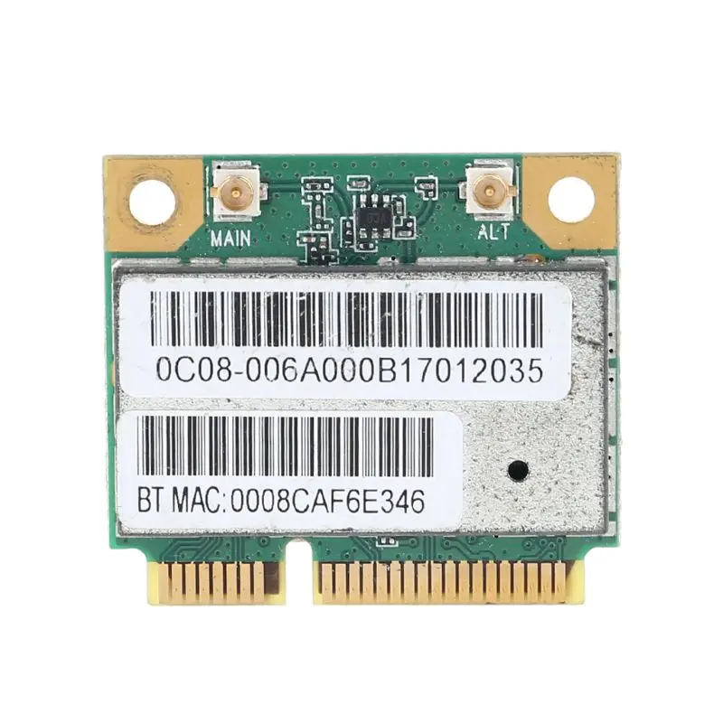 

AW-NB097H AW-NB126H AR9485 AR5B225 Half Mini PCI-Express BT4.0 Wireless Card Kit