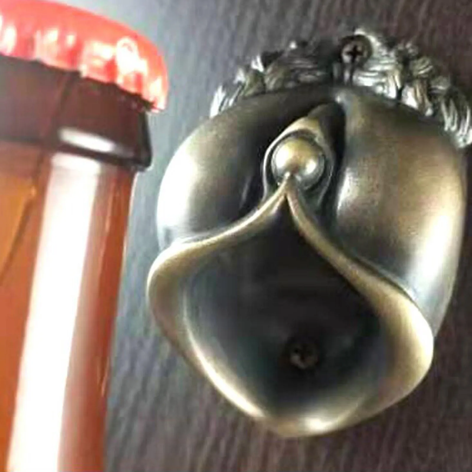 

Corkscrew Practical decoration of bar room The Bar Is Equipped With Ancient Bronz E Bottle Opener As Standard 2021 new