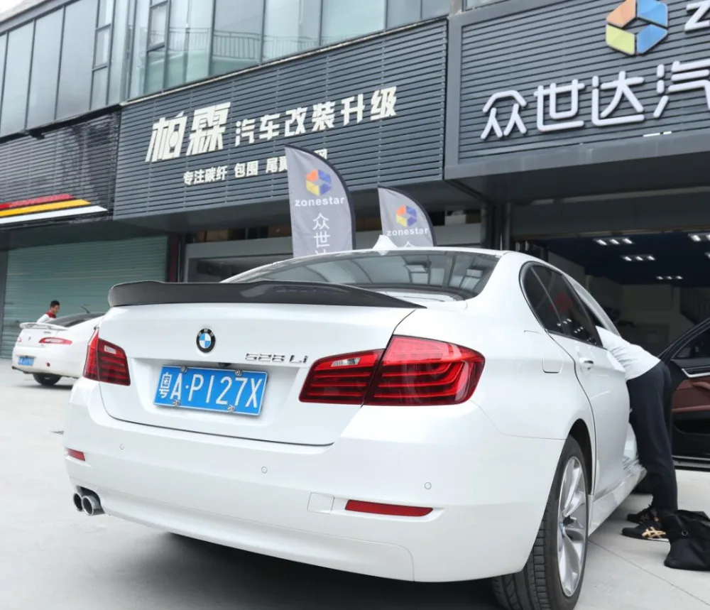 Автомобильные задние крылья из углеродного волокна для багажника подходит 10 17 BMW