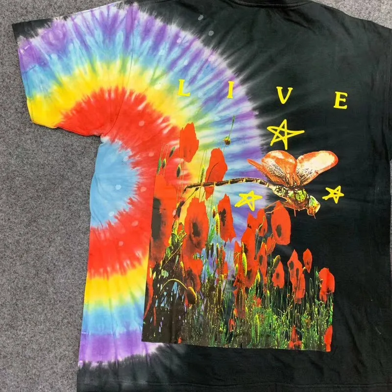 Мужская и женская футболка Travis Scott Merch лучшего качества в Европейском стиле TourTie