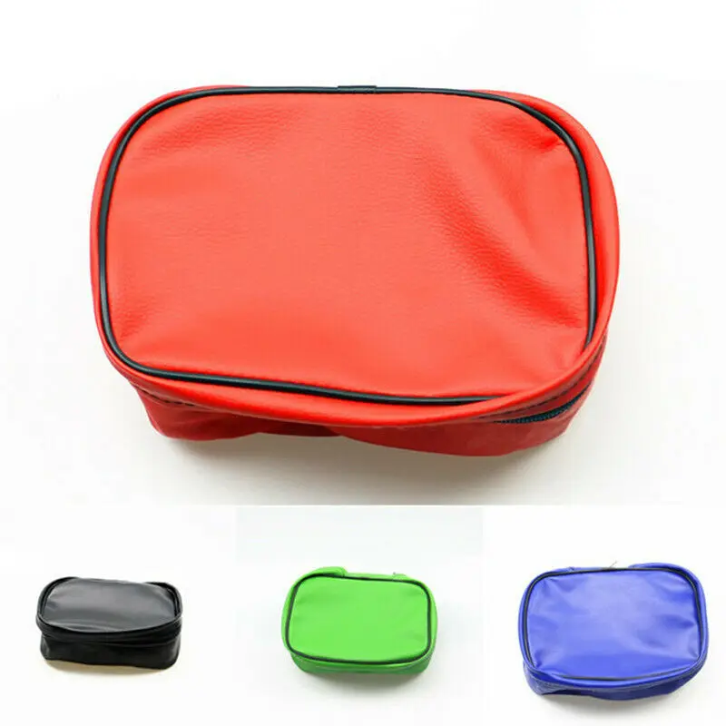 

Motorcycle Universal PU Leather Tool Bag Storage For XR250 KLX250 DRZ250