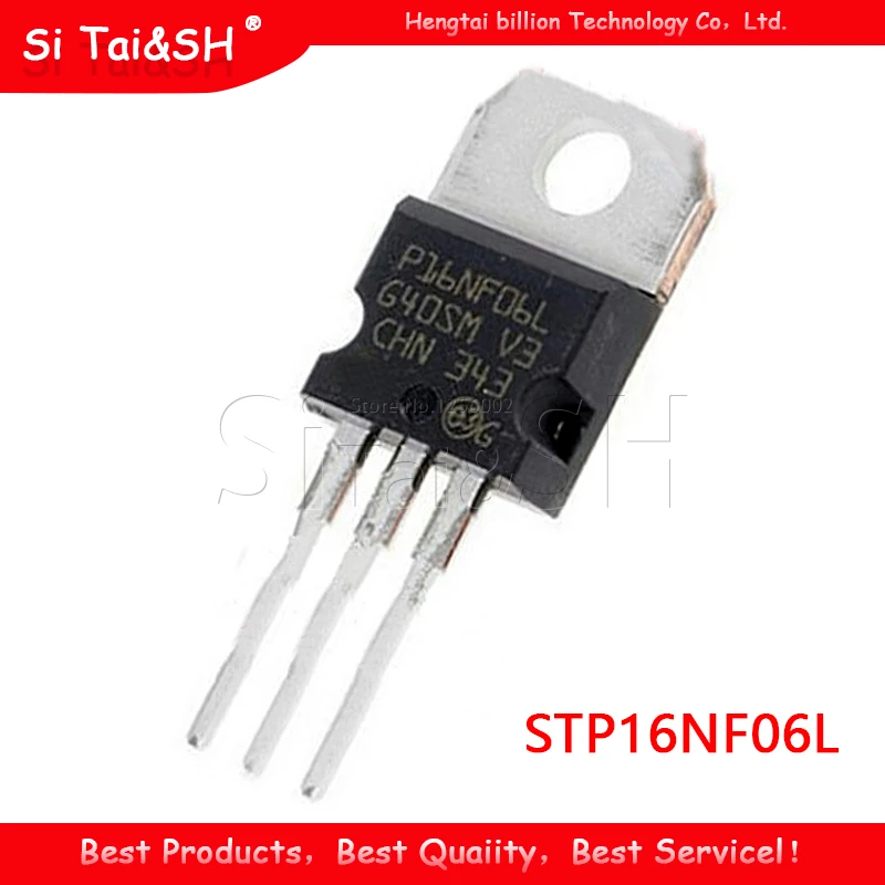 10 шт./лот STP16NF06L TO-220 STP16NF06 TO220 P16NF06L P16NF06 новый оригинальный | Электронные компоненты