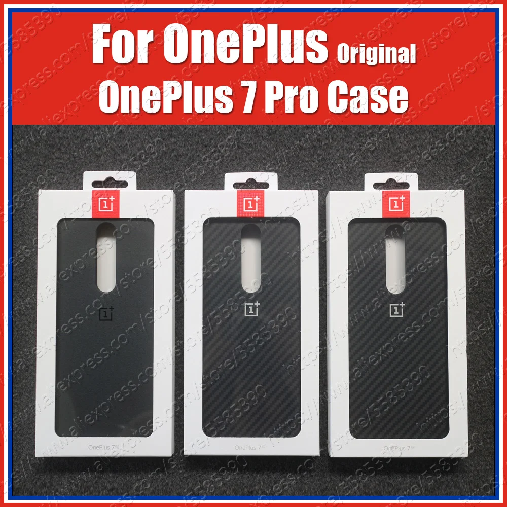 Окончательный запас официального OnePlus 7 Pro Чехол оригинальный песчаник