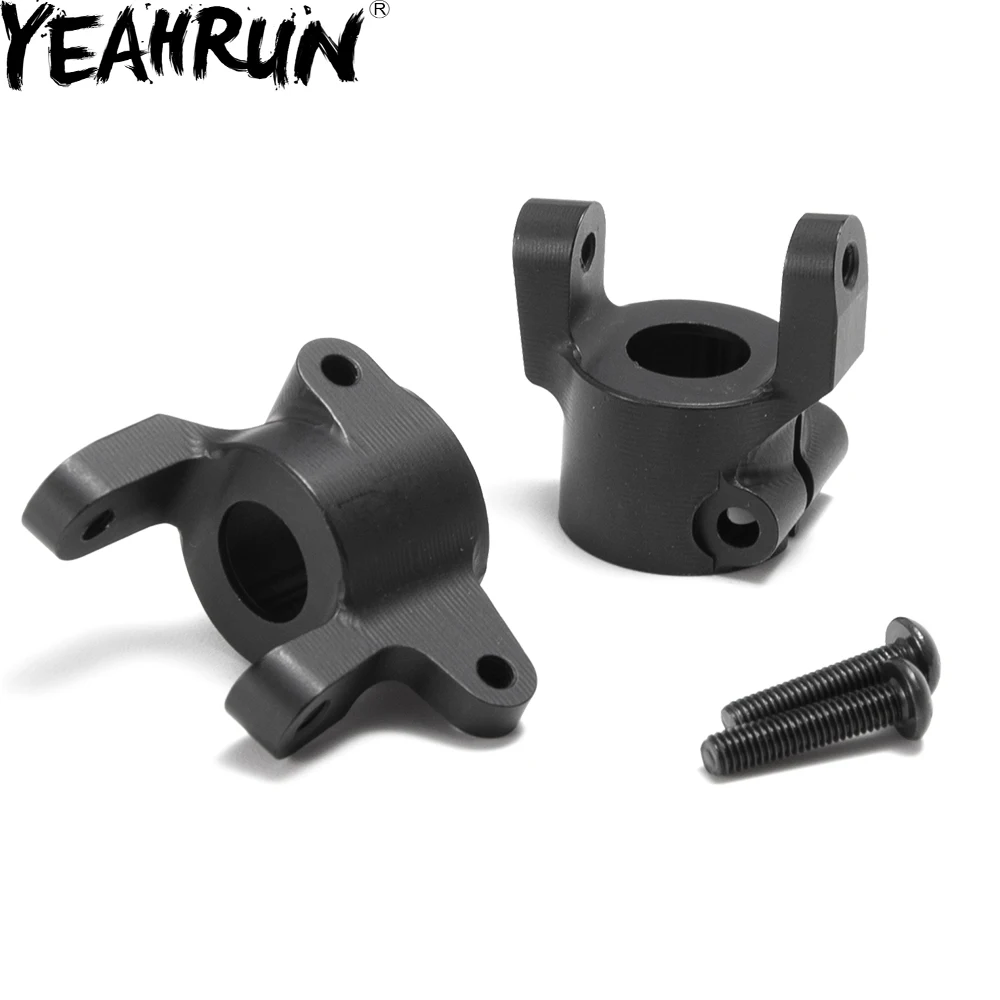 YEAHRUN 2 шт. алюминиевая передняя C ступица для передней оси AXIAL SCX10 II AX90046 1/10 RC