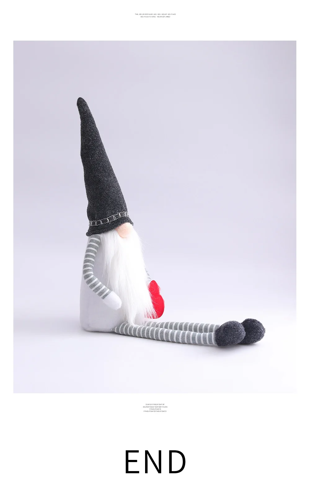 Украшение сказочной куклы прекрасная Скандинавская верхняя шляпа и кукла Tomte со