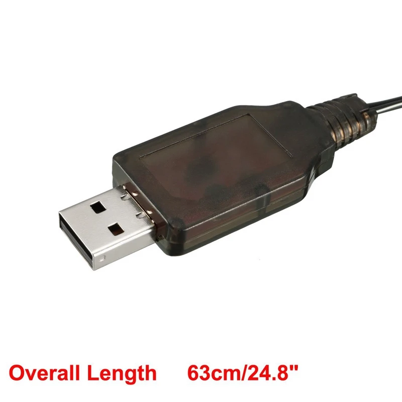 Sm 2P положительный Usb кабель для зарядки Rc автомобиля 4 8 V 250Ma Ni MH Cd батареи|Кабели