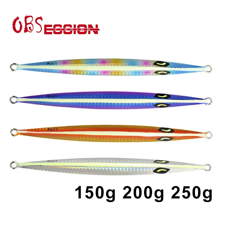 Быстро отжимающаяся Тонущая приманка светящиеся Джиги 150g200g250g300g скоростной джиг