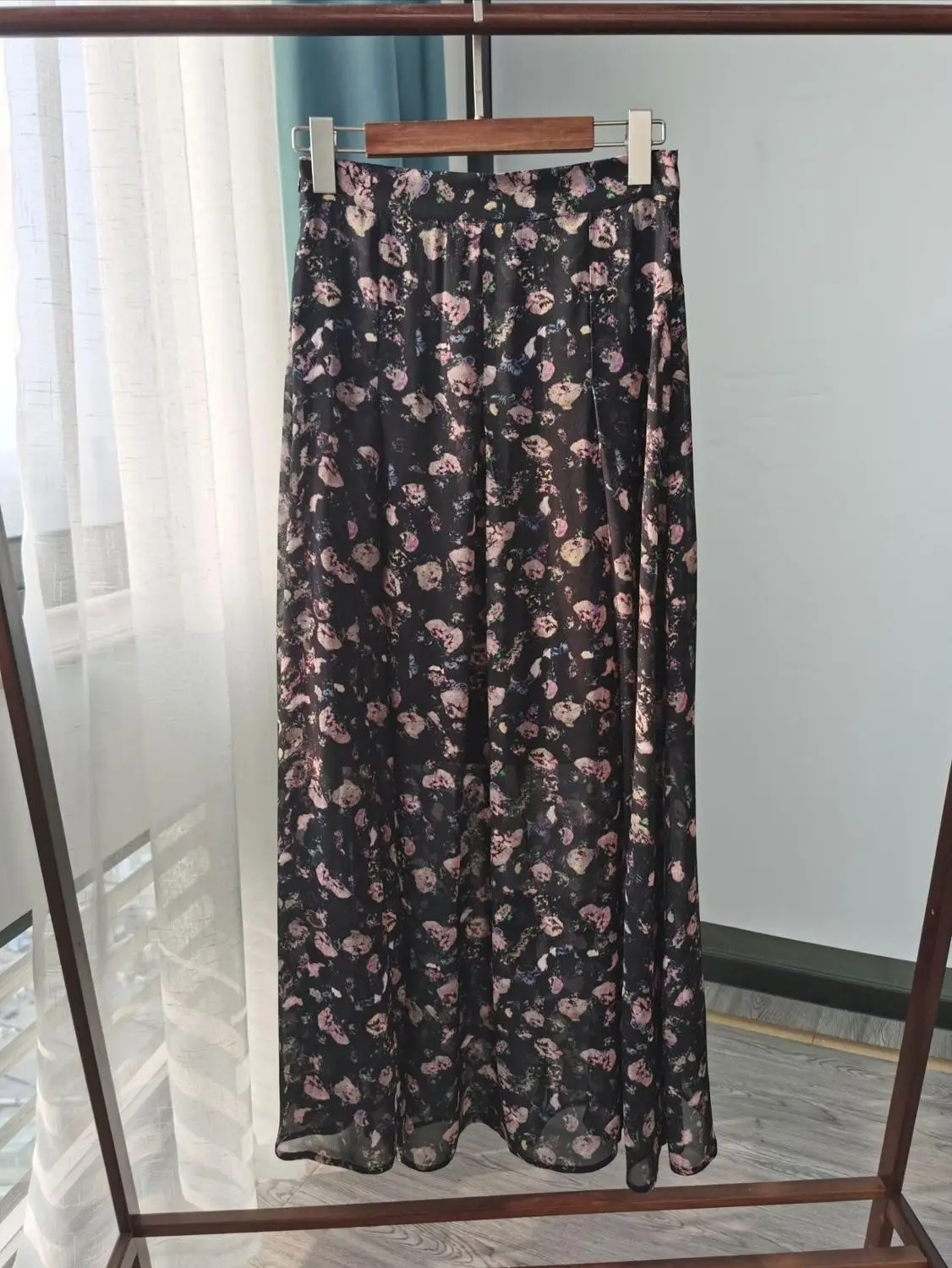 Новинка 2020 летняя женская юбка миди роскошная красивая с цветочным принтом