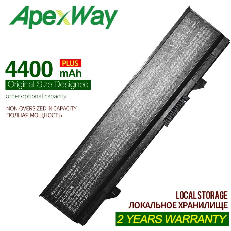 Аккумулятор 4400 мАч для dell Latitude E5400 E5410 E5500 E5510 0RM668 451 10617 KM668 KM742 312 0762 0769 0902