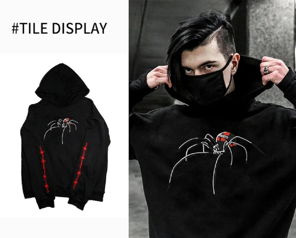 

ZOGAA New Print Men's Hoodie Trendy Sweatshirt Autumn Men' Hip-Hop Harajuku Simple Casual Men Hoodie Sweatshirt Plus Size Jacket