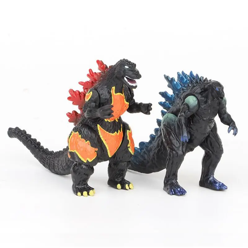 10 шт./компл. 3-6 см BANDAI Godzilla King Ghidorah машинка динозавры Triceratops ПВХ подарок для детей
