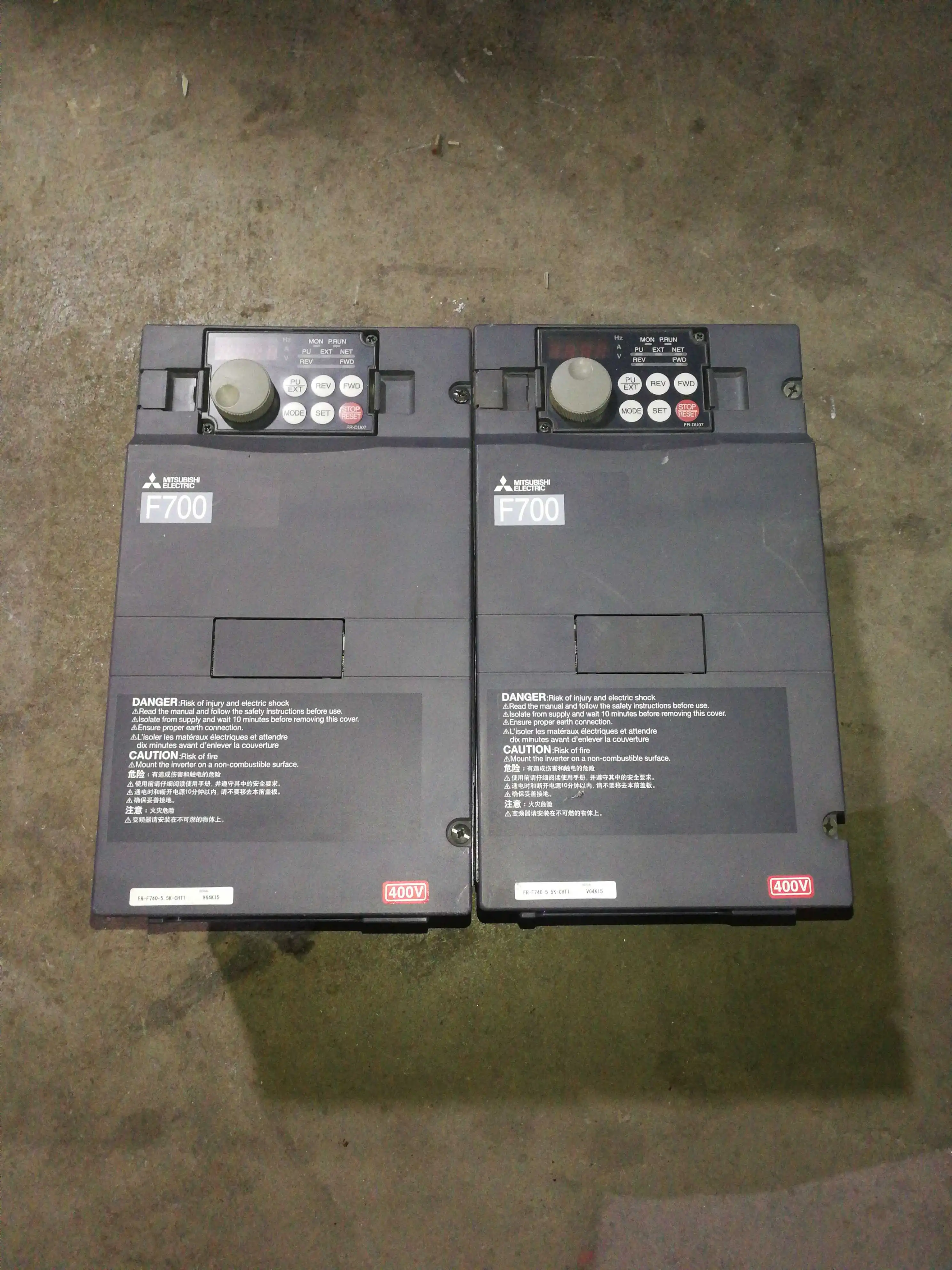 

FR-F740-5.5K-CH 5.5KW 380V inverter ; used one, 85 % appearance new ; 3 months warranty , freely shipping