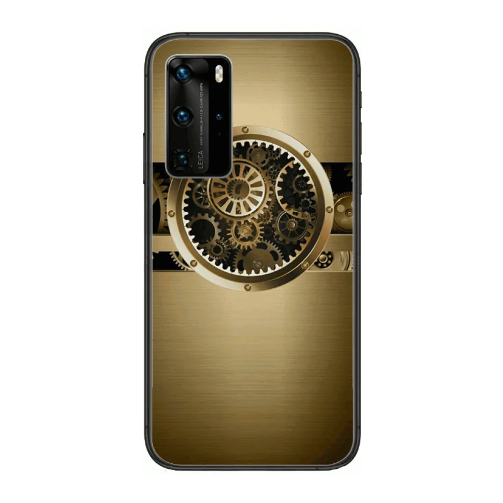 

High-end mobile phone case Phone Case For Huawei P 40 30 20 10 Lite Smart Z Pro Black Etui Coque Painting Hoesjes comic