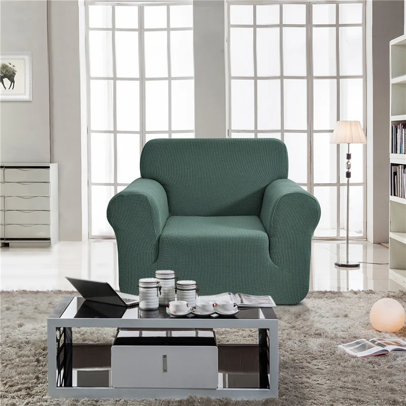 Облегающий эластичный чехол для мебели гостиной с высоким эластичным покрытием