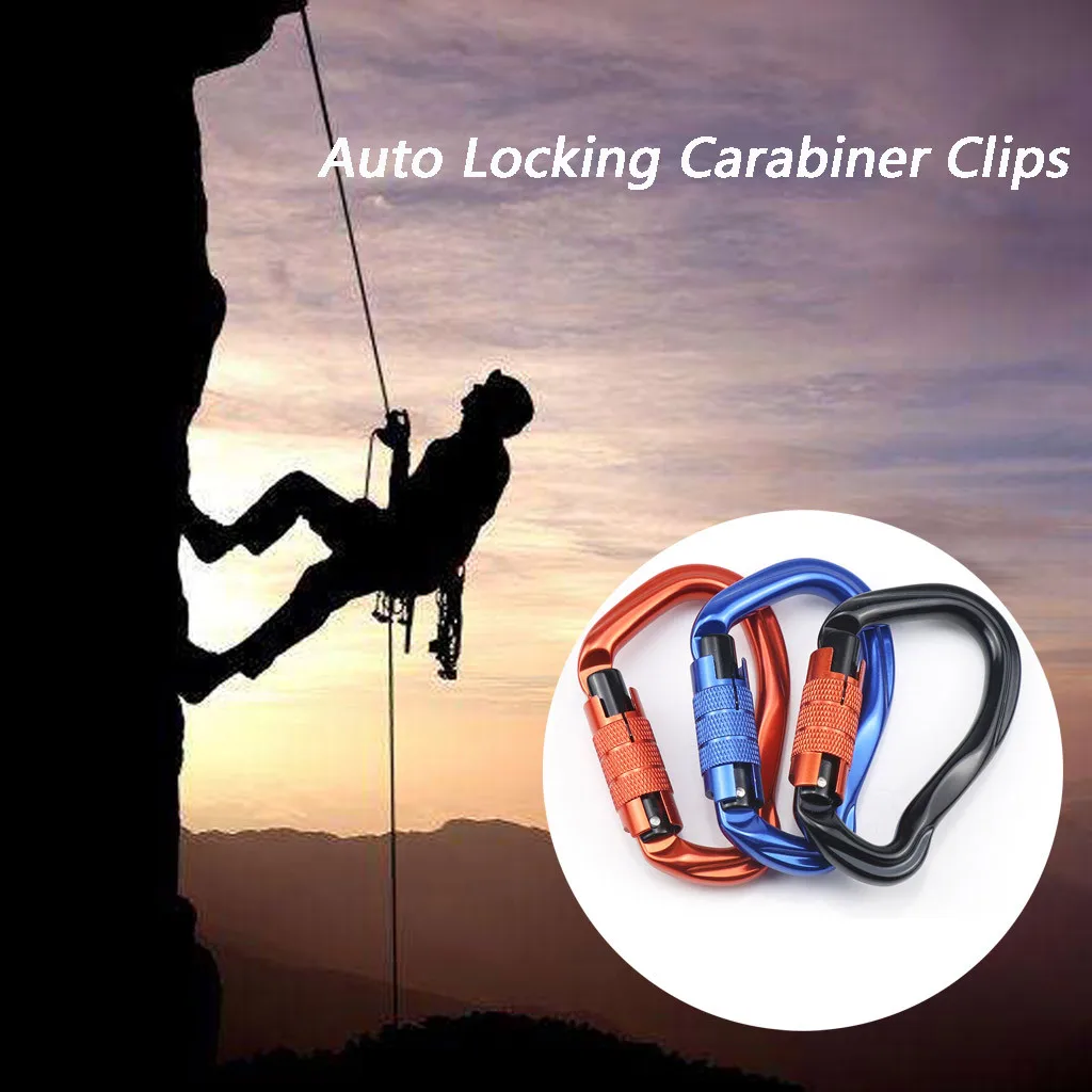 Алюминиевый карабин главный замок высокой высоты несущий предохранительный