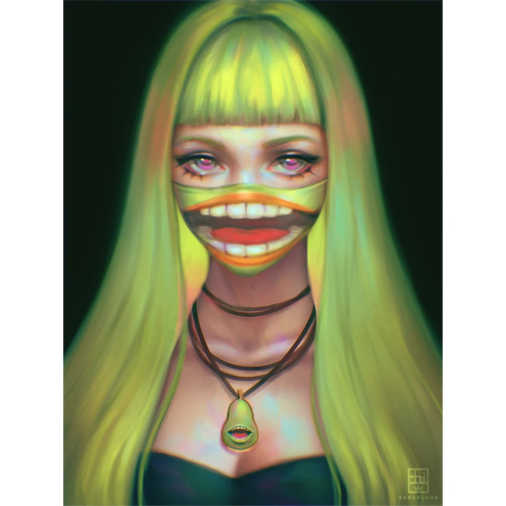 

Мультяшная девушка женщина Сделай Сам 5D полная картина вышивка мозаика Полный Комплект домашний Декор Рождественский подарок стена