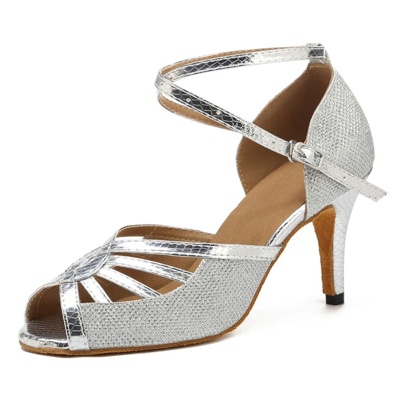 Туфли женские для латиноамериканских танцев мягкая подошва обувь банкета